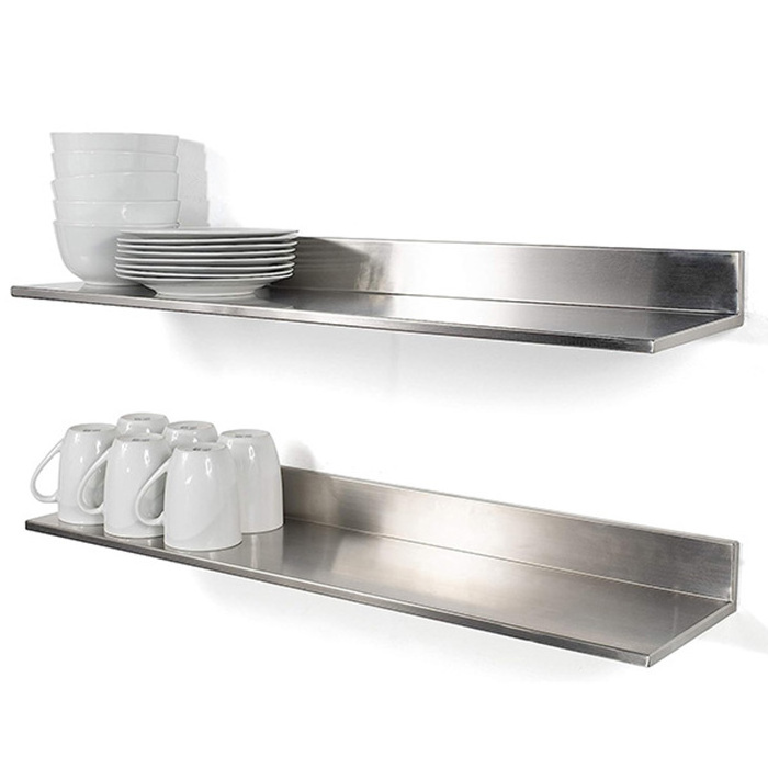 Stainless steel Wall Mounted Shelf bathroom stainless steel kitchen wall shelves shelf