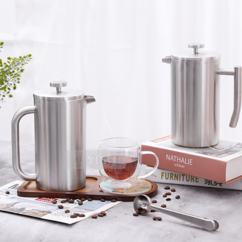 hot sale product stainless steel coffee french press stainless steel 304 french press coffee maker