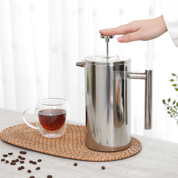 hot sale product stainless steel coffee french press stainless steel 304 french press coffee maker