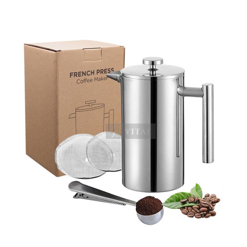 hot sale product stainless steel coffee french press stainless steel 304 french press coffee maker