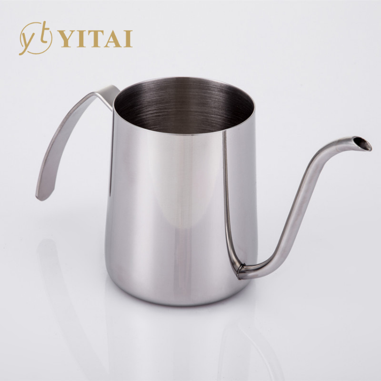 350ml 600ml Stainless Steel Barista Pour Over Coffee Tea Kettle Pot With Gooseneck Espresso Coffee Maker