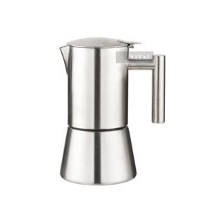 Stovetop Espresso Maker Stainless Steel 304 Italian Coffee Maker Moka Pot Induction Coffee Machine Cafe Percolator Maker 6Cups