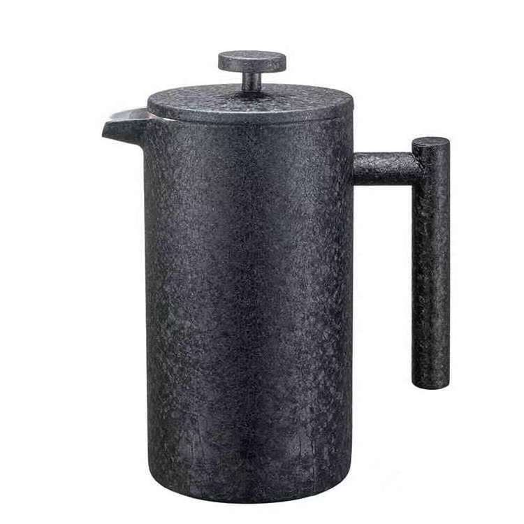 350ml 800ml 1000ml Custom  Coffee Plunger Metal Coffee Maker Double Wall Stainless Steel French Press Wholesale