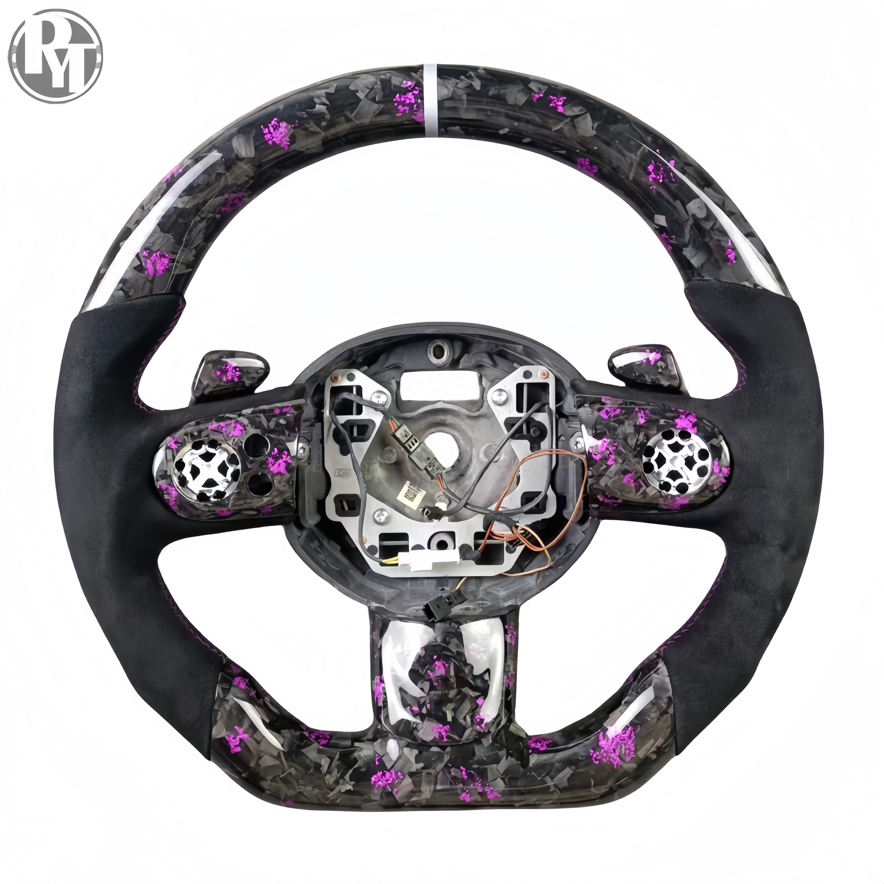 Hot-selling forged carbon fiber steering wheel suitable for BMW Mini Cooper R55 R56 R60 R61 F55 F56 F57