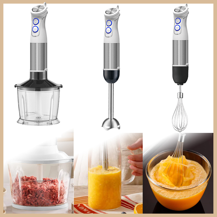 Vegetable Chopper Meat Grinder Slicers Juicer Food Mixers Multifunctional High Speed Commercial Industrial Hand Stick Blender