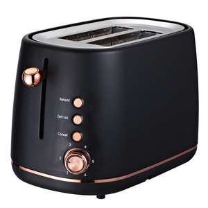 Top Seller High Quality Multifunct Breakfast Machine Vintage Retro 2 Slice Toaster Professional Bread Toaster