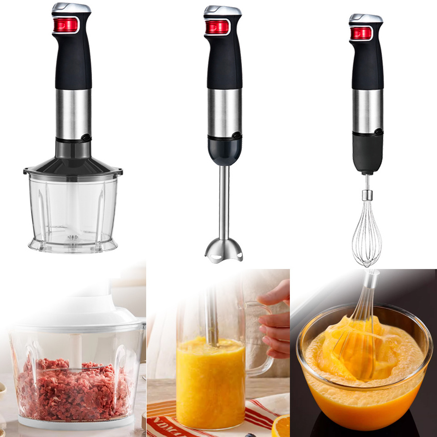 Food Processor Vegetable Chopper Meat Grinder Multifunctional High Speed Commercial Industrial Hand Stick Blender