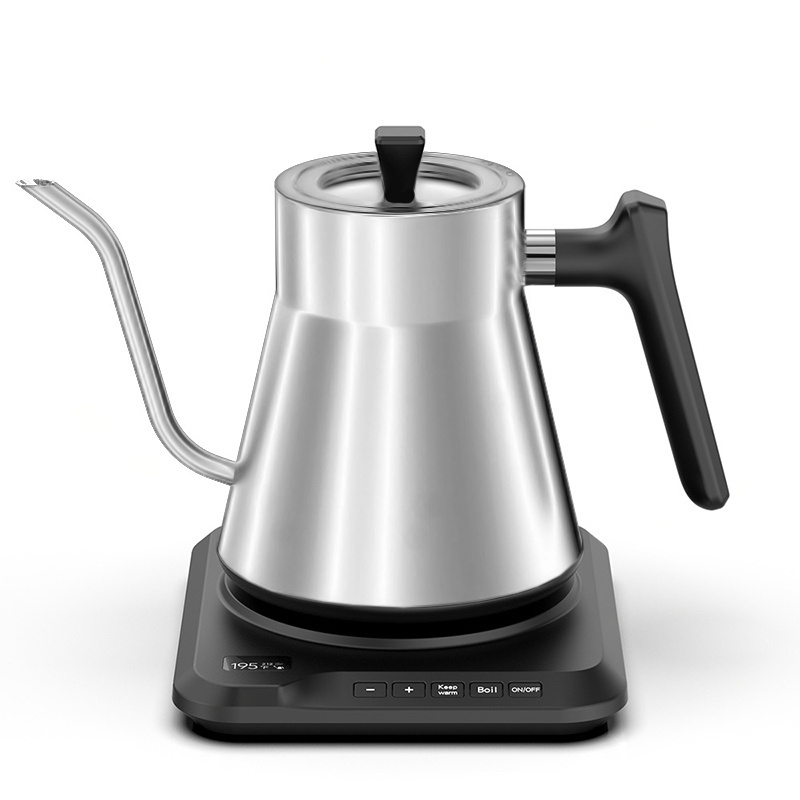 Electric Teapot Digital Kettle Wholesale Black Coffee Kettle Automatic Tea Kettles With Teapot Set