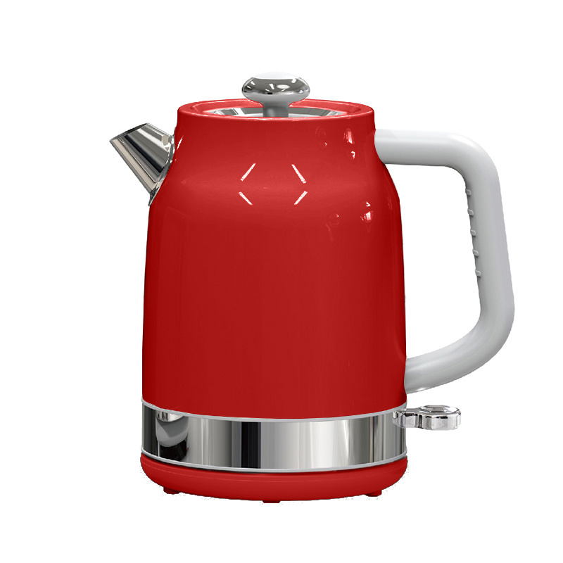 Cream White Tea Kettle Electric High Quality Mini Kettle Wireless Speed-Boil Water Electric Kettle