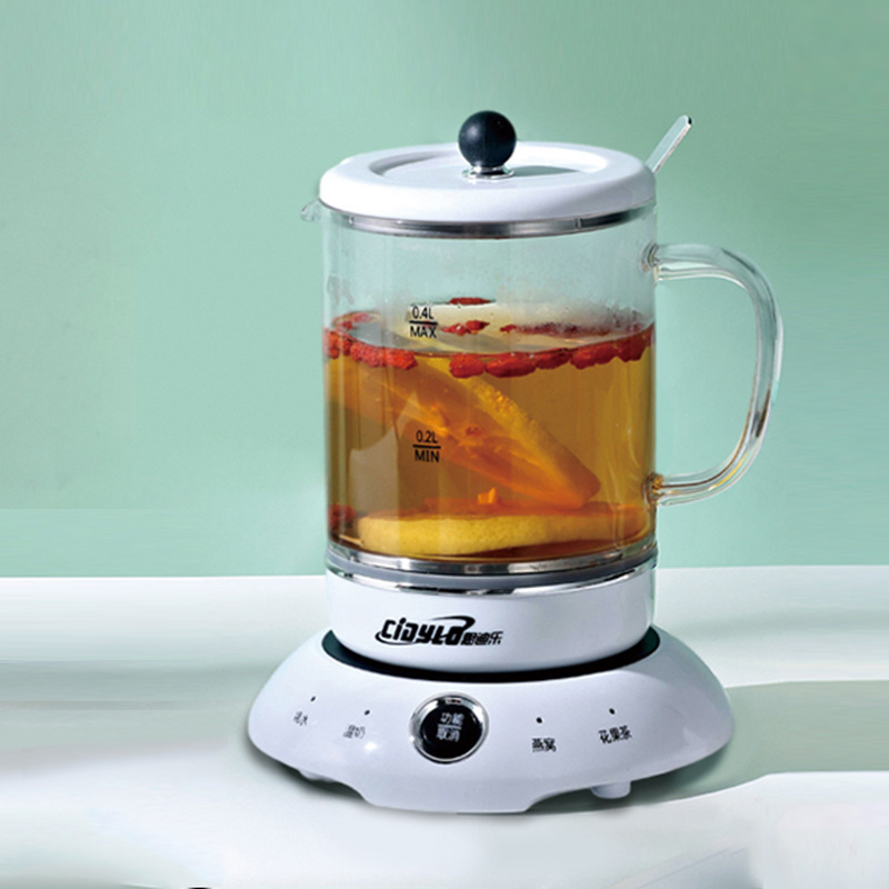 Small Glass Teapot With Tea Warmer Teapot Multi Function Electric Kettle For Boiling Water 110V 220V