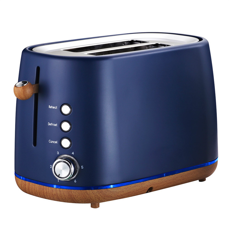 Top Seller High Quality Multifunct Breakfast Machine Vintage Retro 2 Slice Toaster Professional Bread Toaster