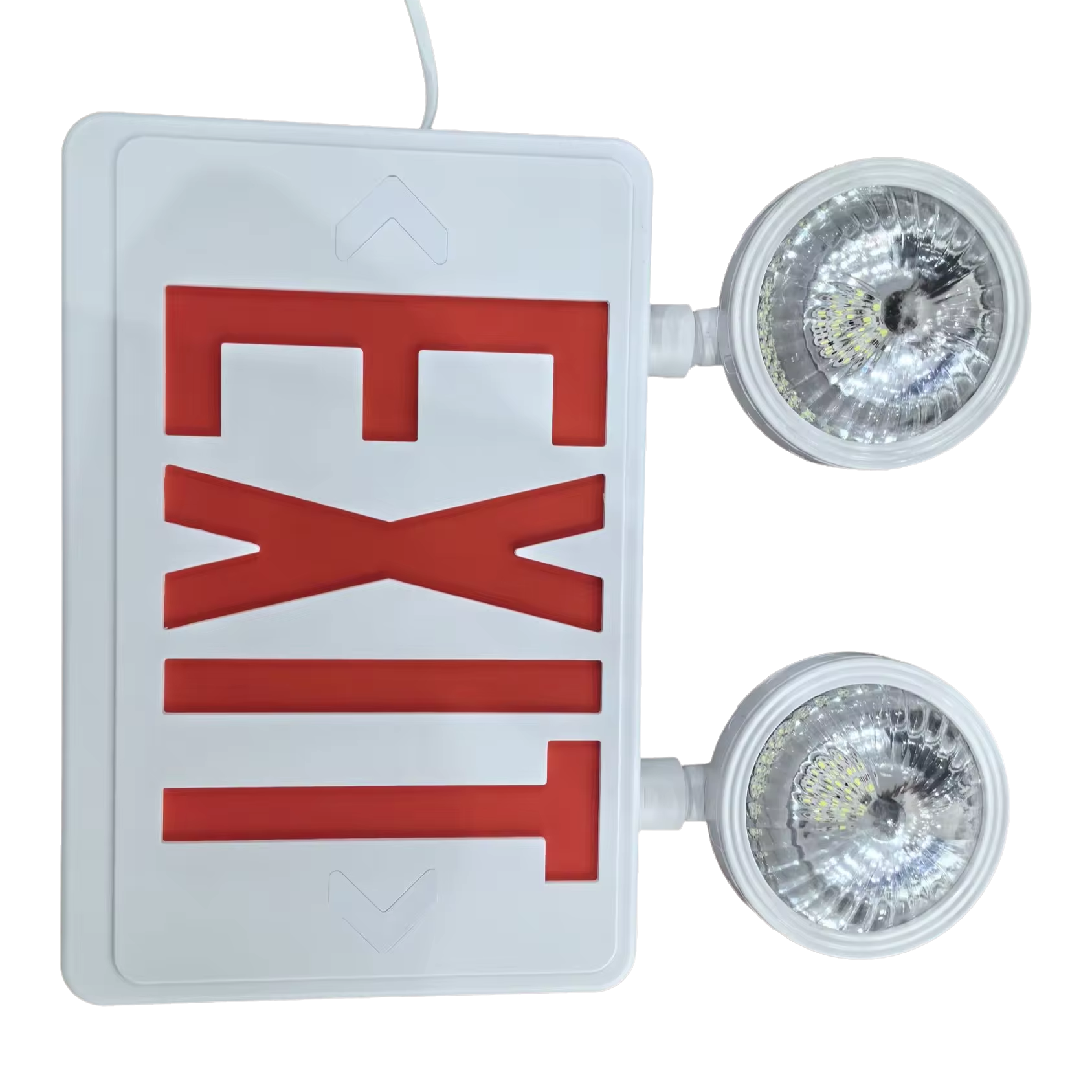 Global Best-seller Exit Light With Emergency Lights Exit Emergency Light Combo Exit Sign Combo for Buildings and Shopping Malls