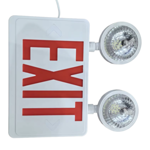 Global Best-seller Exit Light With Emergency Lights Exit Emergency Light Combo Exit Sign Combo for Buildings and Shopping Malls