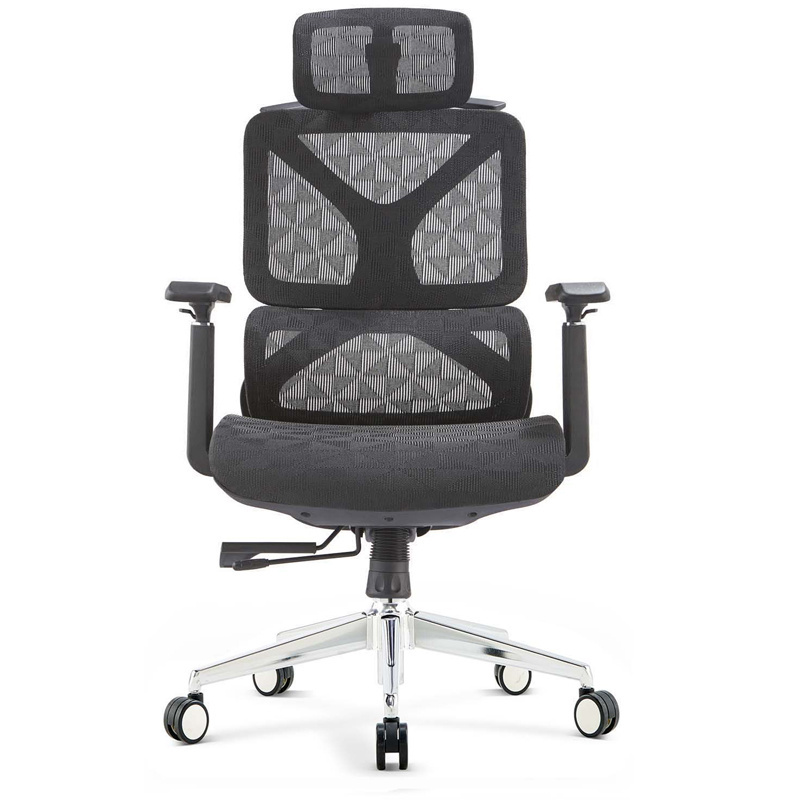 YOUDU Brand High Back Conference Best Ergonomic Back Design Mesh Office Chair 1 Piece Aluminum Modern Seat Height Adjustable