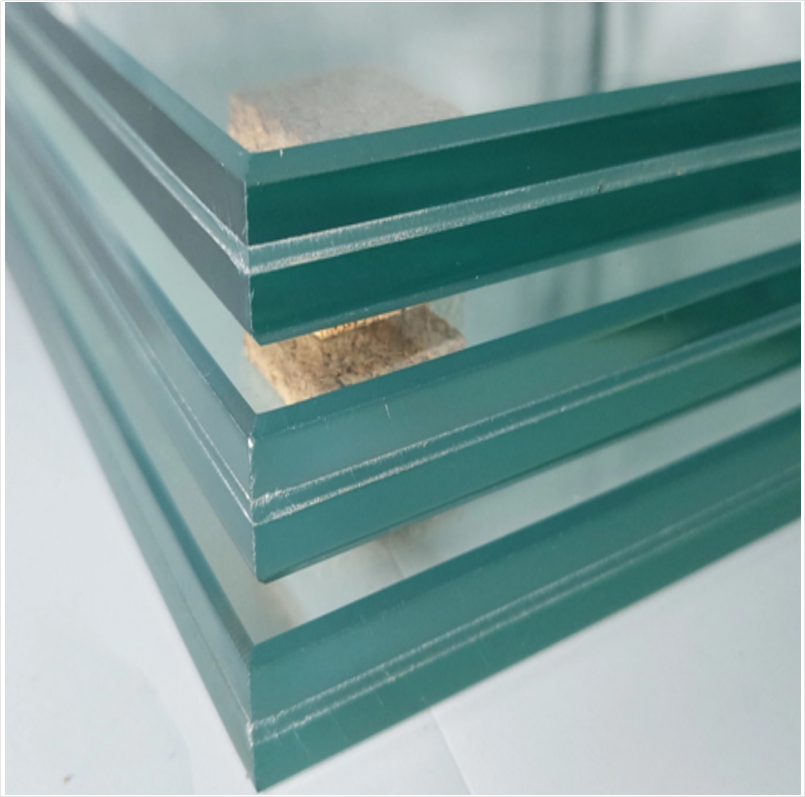 Chinese Factory Sale Customization Size laminated glass pvb laminated low iron clear tempered glass panel