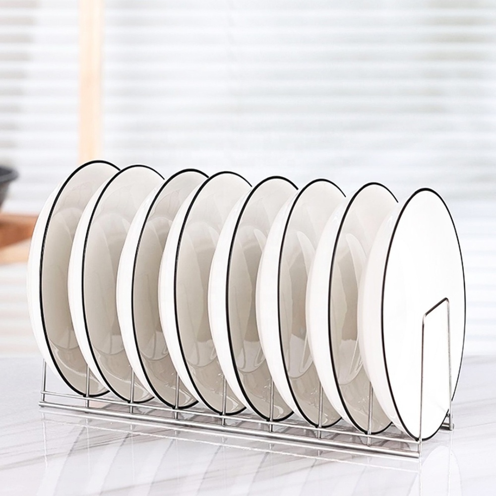 Stainless Steel 201 Dish Drying Rack Dish Drainer Rack Wire Kitchen Dish Racks