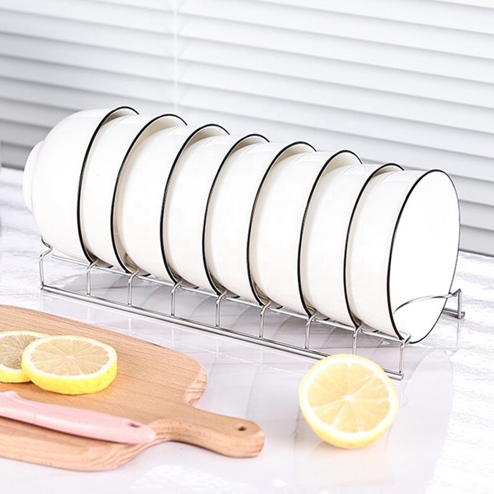 Stainless Steel 201 Dish Drying Rack Dish Drainer Rack Wire Kitchen Dish Racks