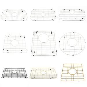 Yuan Ze custom made sink grid product Metal 304 Stainless Steel kitchen sink accessories sink bottom grid