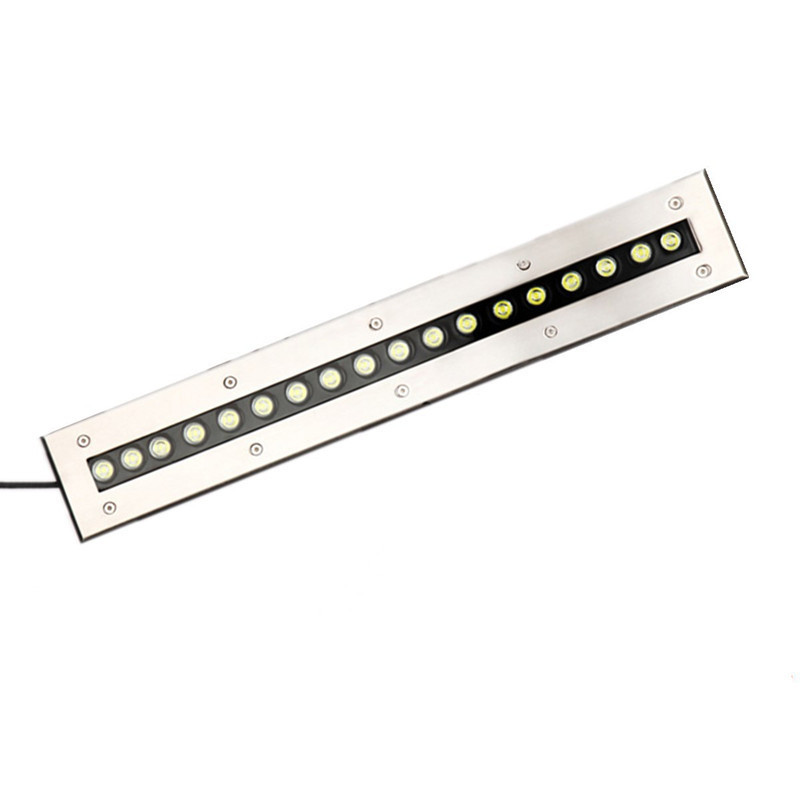 1000MM Long Rectangle Park Outdoor Garden Landscape Recessed 18W IP67 Underground Lights Bar Led Buried Light