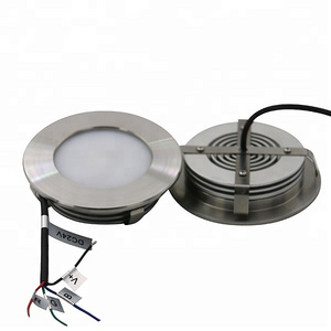 12V 24V Stainless Steel Super Bright Marine Boat Caravan RV LED Flush Mount Ceiling Light led spot light