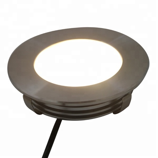 12V 24V Stainless Steel Super Bright Marine Boat Caravan RV LED Flush Mount Ceiling Light led spot light