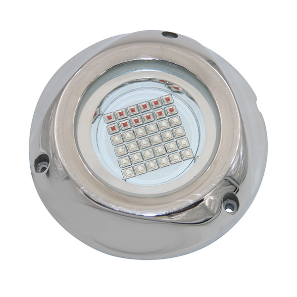 Led under water fishing lights IP68 led underwater boat lighting 108 wattage/12v marine light