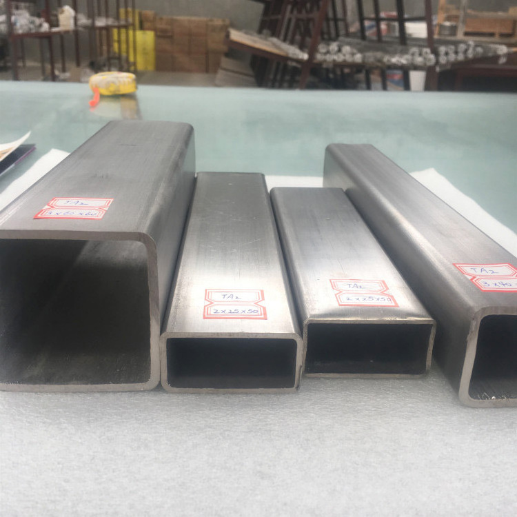 Titanium Square Tube Pipe 70*70 80*80 90*90 100*100 120*120 Titanium Tube/Titanium Per kg