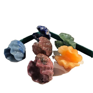 natural crystals healing stones rose quartz conch jewelry obsidian crystal  Shell conch  for Home Decoration