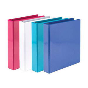 Quality custom vinyl 1.5 inch 30 ring folders binder with d slant rings