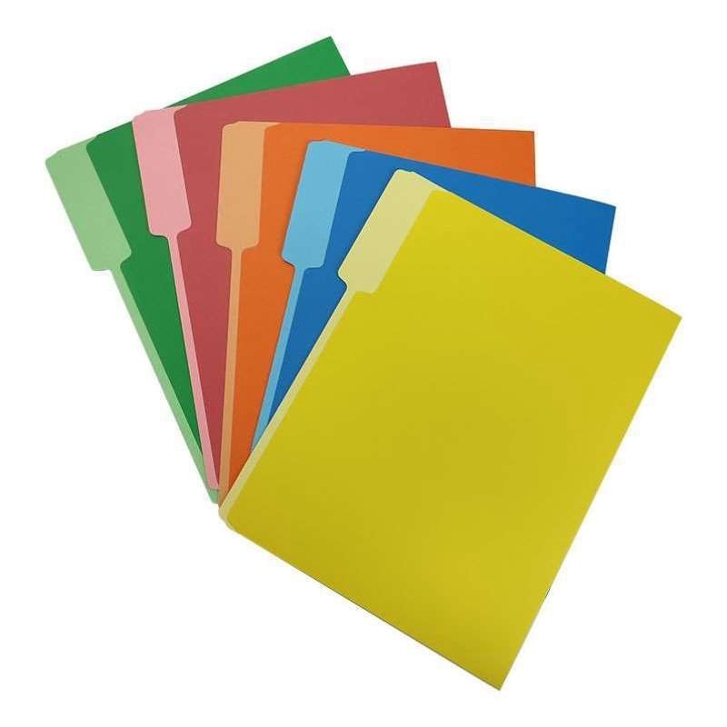 Custom Manila Folders Hot Sell  Assorted Positions File Folders A4 Letter Size Manila Folder