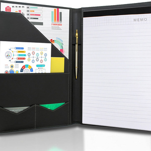 Padfolio Portfolio Organizer Binder | Interview Resume Folder, Legal Document, Business Card Holder |w/Letter-Sized Notepad