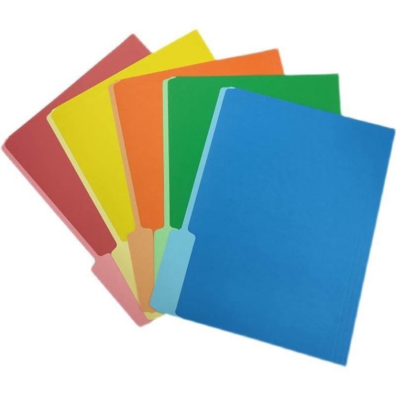 Custom Manila Folders Hot Sell  Assorted Positions File Folders A4 Letter Size Manila Folder