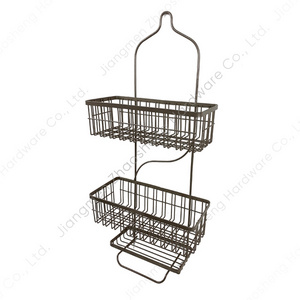 3 Tier Shower Shelf Without Drilling Bathroom Organizer Storage Shelf Basket Toilet Rack Rust Proof Shower Caddy Hanging