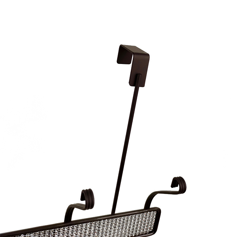 Multifunctional Custom Luxury Wire Iron Clothes Coat Rack Vintage Black Bag Towel Rack Metal Over Door Hook Hanger