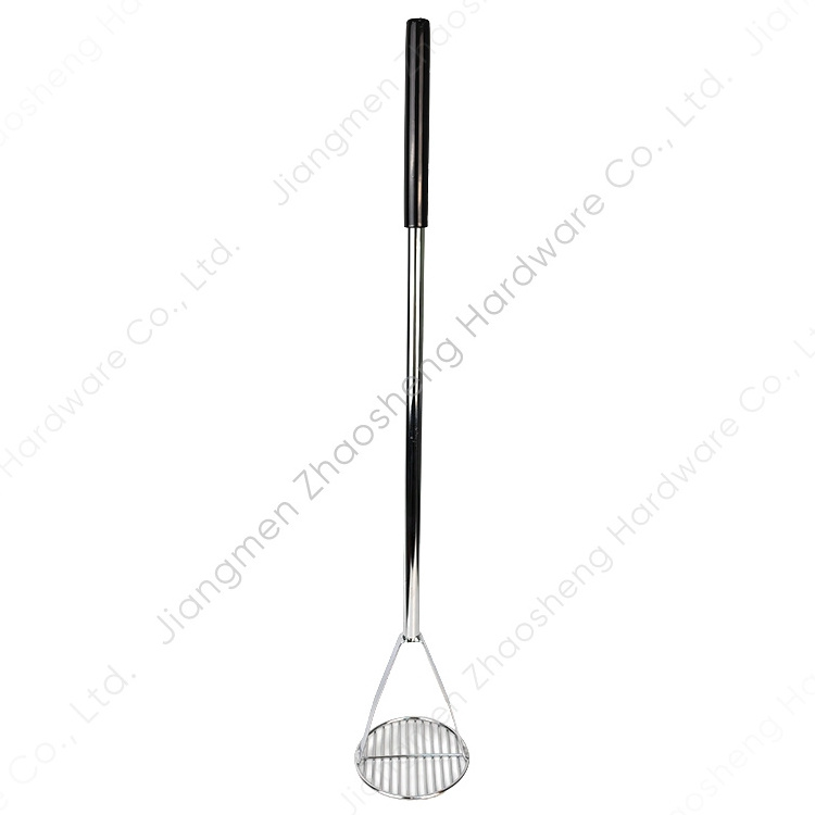 Cooking and Kitchen Gadget Bean Masher 36 In Round Potato Masher and Ricer with Vinyl Handle