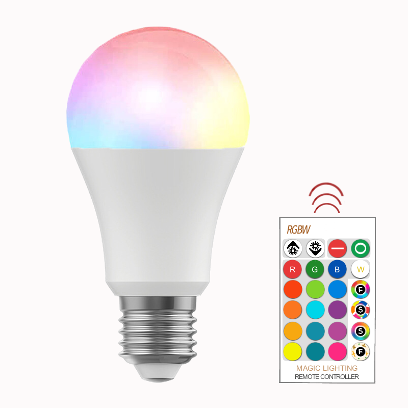 Rgbw Factory Smart Light Home A19 A60 E27 10w Smart Bulb Alexa Wifi Led Light Bulb