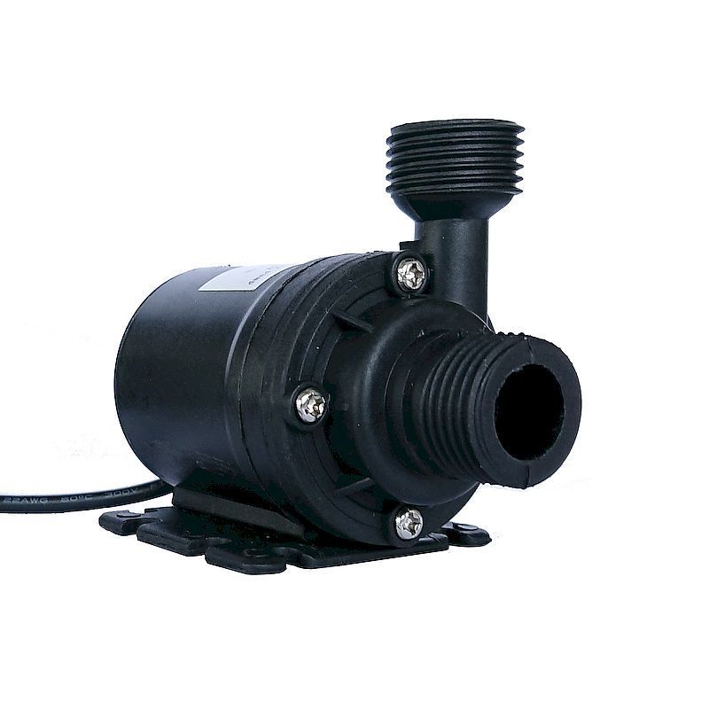 Brushless Centrifugal Submersible Water Pump 800L/H 210GPH 5M/16ft Fountain Pool Solar Circulation System Water Circulation