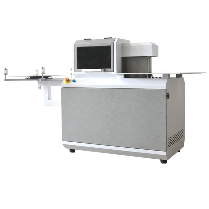 Aluminum edge flat light word equipment simple and easy rebar channel letter bending machine