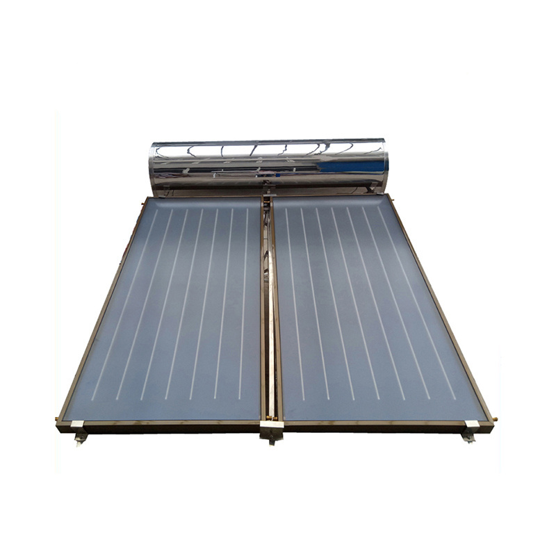 Heat Storage In Stock Eco-Power Solar Water Heaters Price 300 Lpd Split Flat Plate Pressure