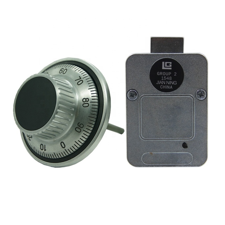 JN1548 reliable high security cerradura de seguridad combination lock 3 wheel