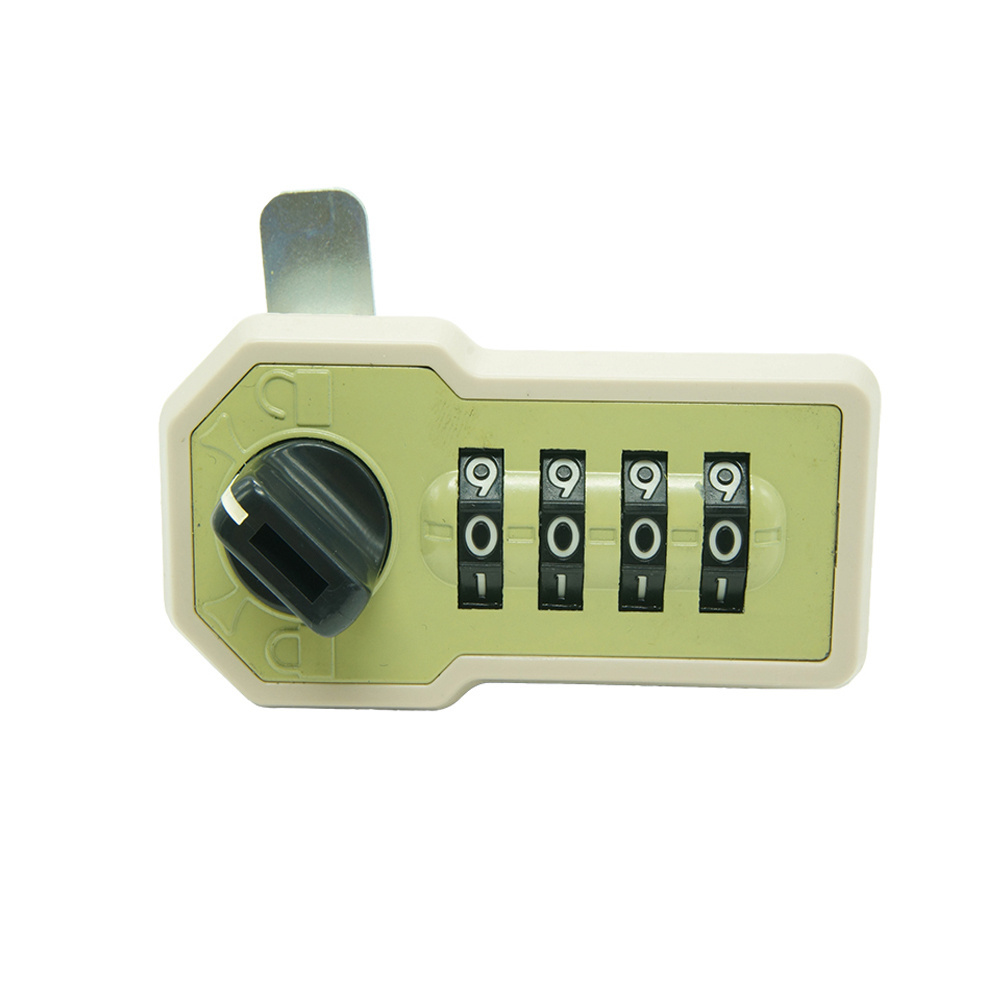 Cheap cabinet door combination lock use one time code with master key mechanism JN 517