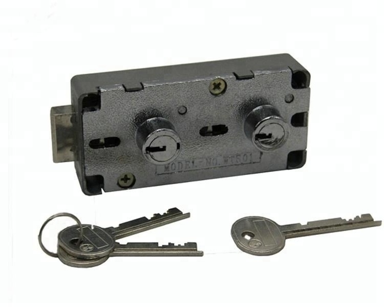 Double Key Safe Deposit Box Lock WTS01