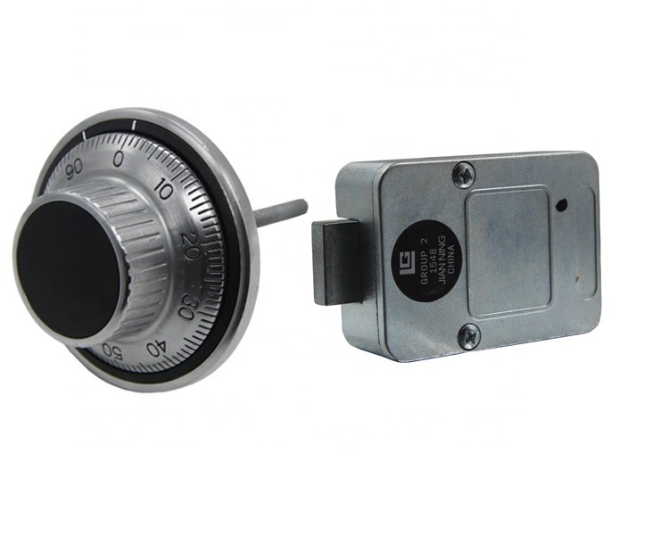 JN1548 reliable high security cerradura de seguridad combination lock 3 wheel