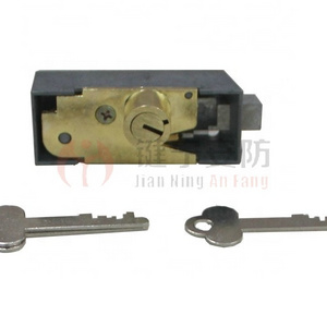 Two Keys Safe Deposit Locker Lock Single Nose  B2401