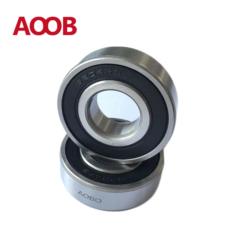 RS good quality and long life bearings 6204 2RS single row deep groove ball bearings 6204-2RS Size20*47*14mm