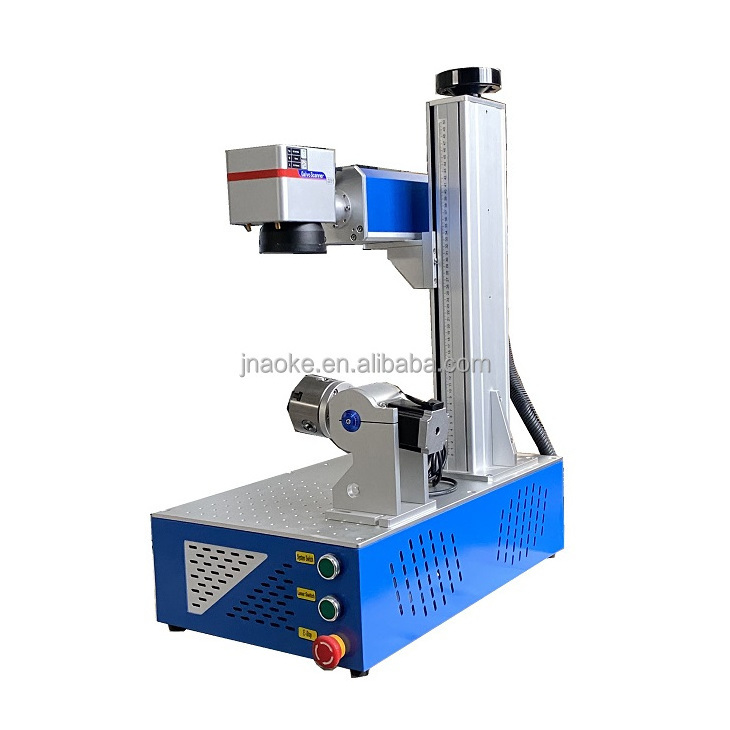 30w Raycus cattle and sheep ear tag nameplate stainless steel fiber laser marking machine