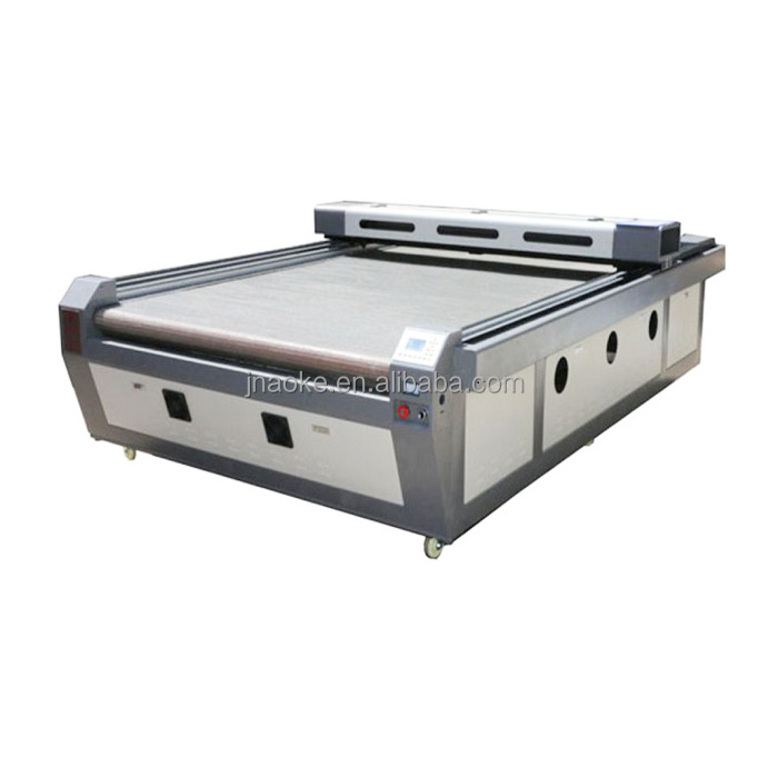 Reci 150W 1630 Fabric textile leather CO2 Laser Cutting and Engraving Machine Automatic for Nonmetal