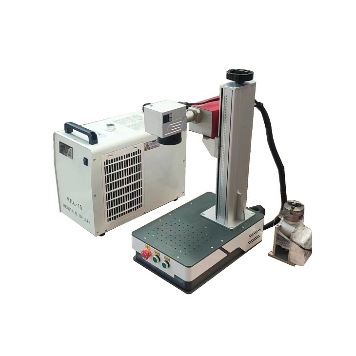 Splitted / Desktop 5W UV Laser Printing 5w 10w 3w Mini Portable Jewelry Jpt UV Laser Marking Machine For Metal Plastic