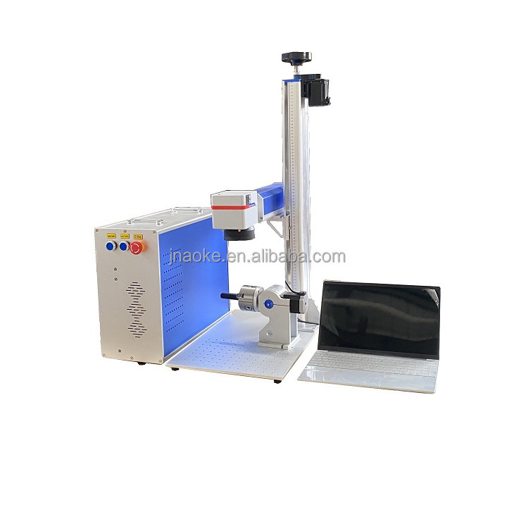 Fiber Laser 20w 30w 50W 100W Machine For Gold Stainless steel color Mopa Fiber Metal Laser Marking Machine With computer