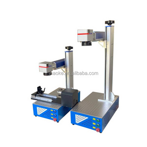 30w Raycus cattle and sheep ear tag nameplate stainless steel fiber laser marking machine